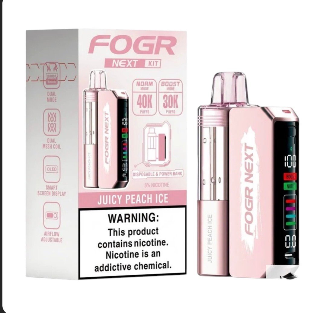Foger kit Juicy Peach Ice